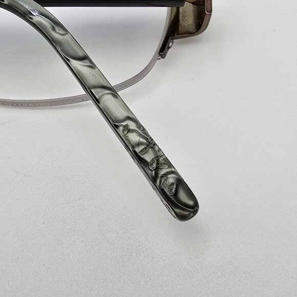 Coach Laverne 247 Bronze Olive Semi-Rimless Cat Eye Eyeglasses 48-18-135 - Picture 12 of 16